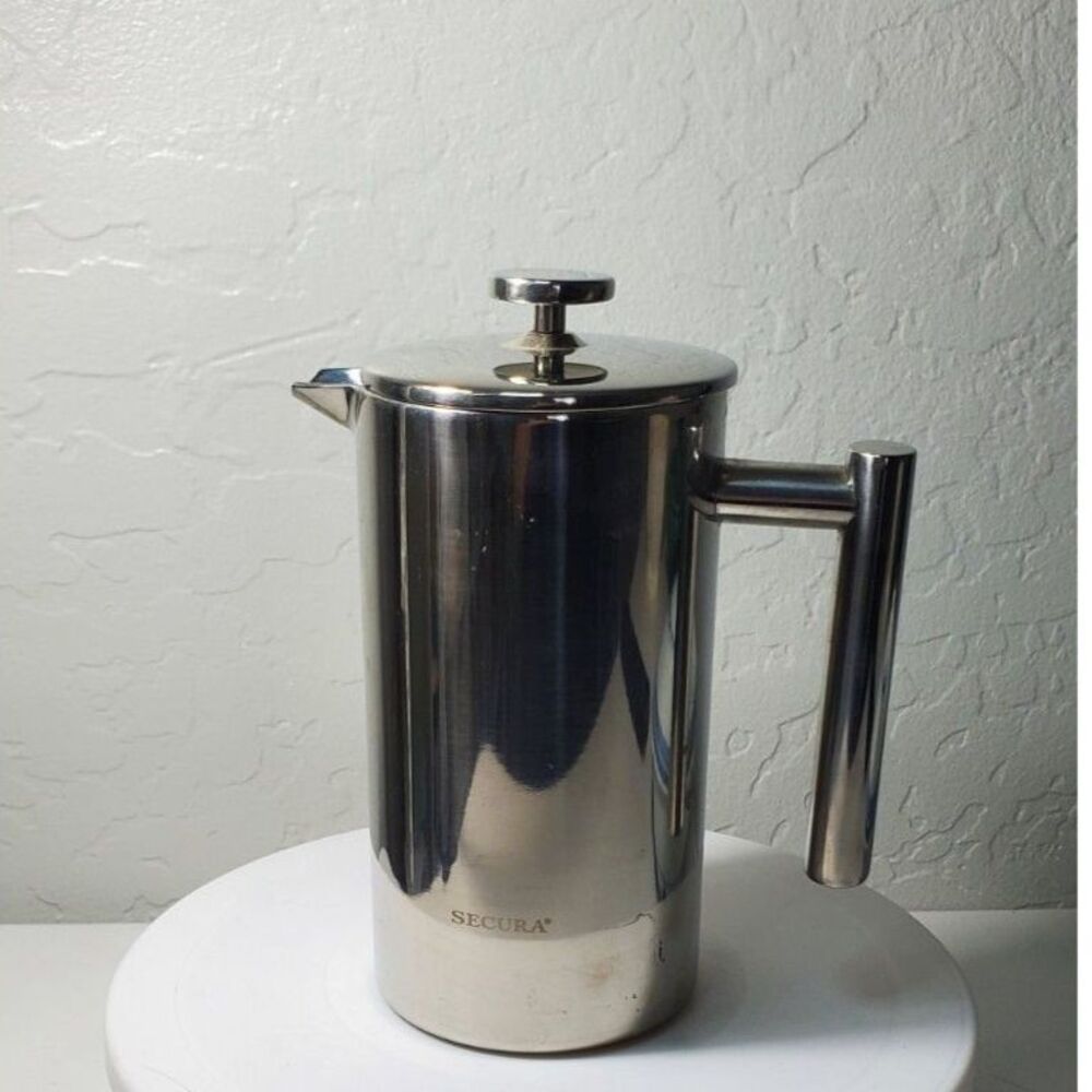Secura French Press manual Coffee Maker 32 Ounce (4 Cups)